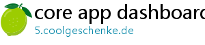 core app dashboard